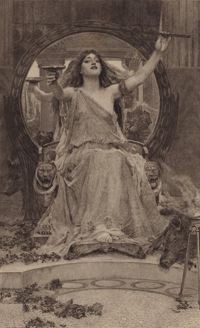 Circe (Gravur) von James Dobie
