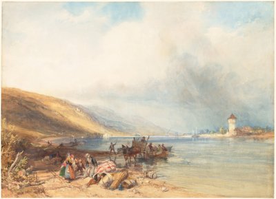 Oberlahnstein am Rhein von James Duffield Harding