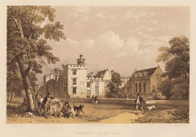 Penshurst vom Park aus von James Duffield Harding