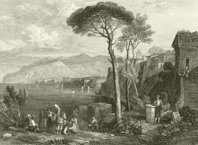Ebene und Bucht von Sorrent, Italien von James Duffield Harding