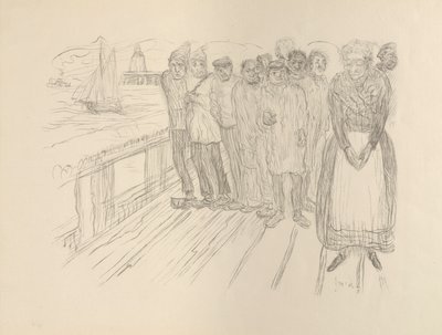 Die Fischer (Die Elenden) von James Ensor