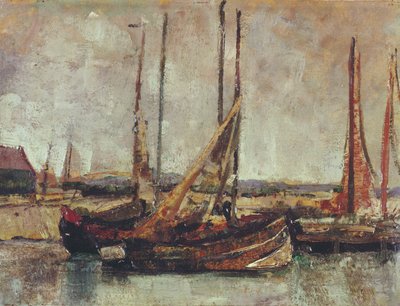 Fischerboote von James Ensor