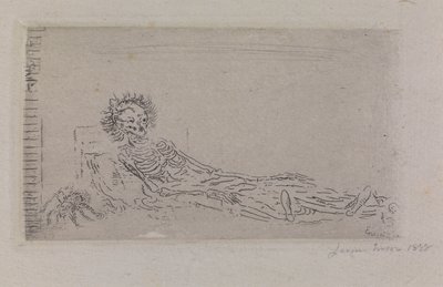 Mein Porträt 1960 von James Ensor