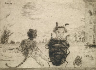Seltsame Insekten von James Ensor