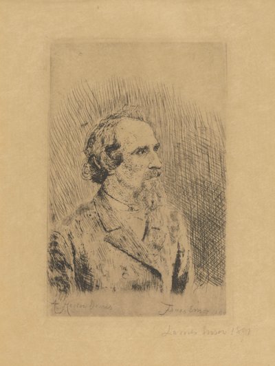 Porträt von Hector Denis von James Ensor