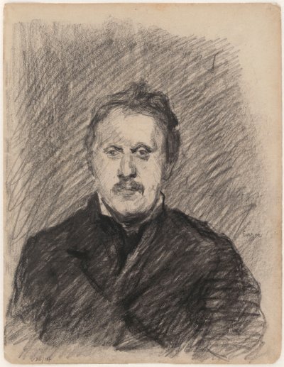 Porträt eines Mannes von James Ensor