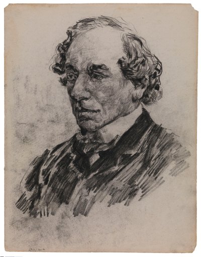 Porträt eines Mannes von James Ensor