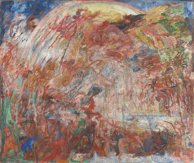 Der Sturz der rebellischen Engel von James Ensor