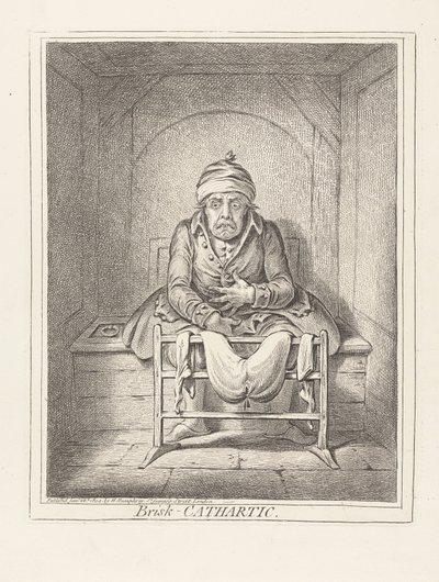 Briskes Abführmittel von James Gillray
