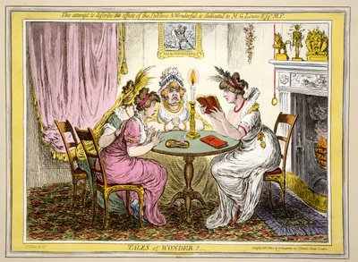 Tales of Wonder, veröffentlicht von H. Humphrey, London, 1802 von James Gillray