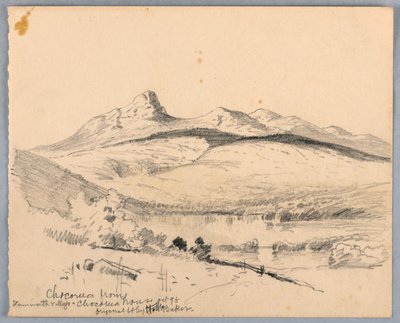 Berg Chocorua von Tamworth, New Hampshire von James Henry Moser