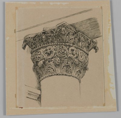 Kapitel aus der Moschee von El-Aksa, Illustration aus Das Leben unseres Herrn Jesus Christus von James Jacques Joseph Tissot