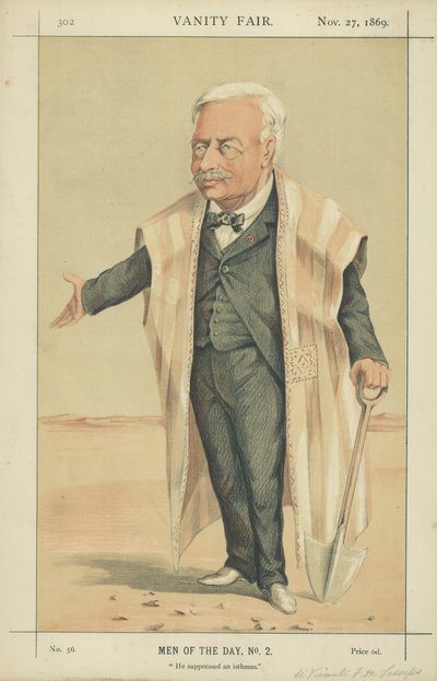 Le Vicomte Ferdinand De Lesseps von James Jacques Joseph Tissot