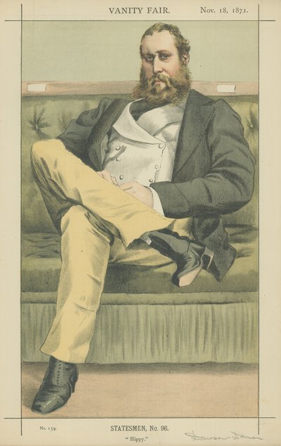 Lionel Seymour William Dawson-Damer (Earl of Portarlington) von James Jacques Joseph Tissot