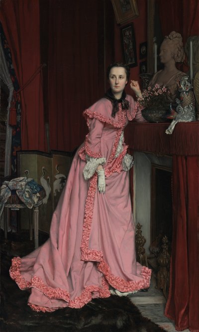 Porträt der Marquise de Miramon, geb. Thérèse Feuillant von James Jacques Joseph Tissot
