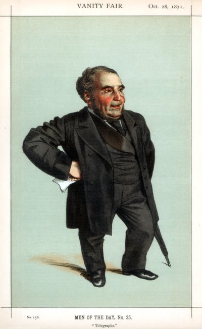 Telegrafen, 1871 von James Jacques Joseph Tissot
