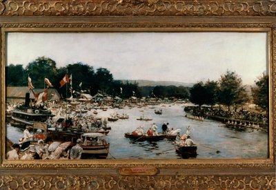 Die Henley-Regatta, um 1877 von James Jacques Joseph Tissot