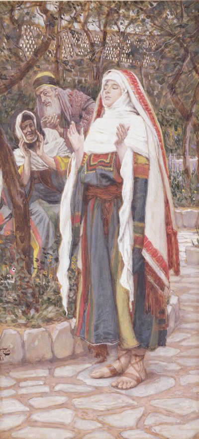 Der Lobgesang, Illustration für Das Leben Christi, ca. 1886-94 von James Jacques Joseph Tissot