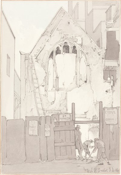 Die Entdeckung eines Ostfensters der All Saints