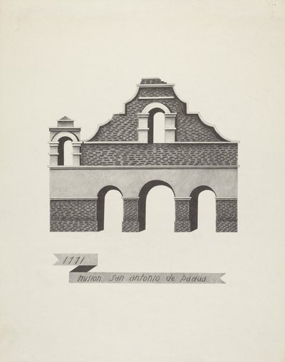 Mision San Antonio de Padua von James Jones