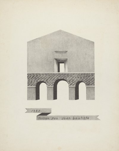 Mision San Juan Bautista von James Jones