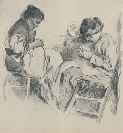 Spanische Näherinnen, 1919 von James Kerr Lawson