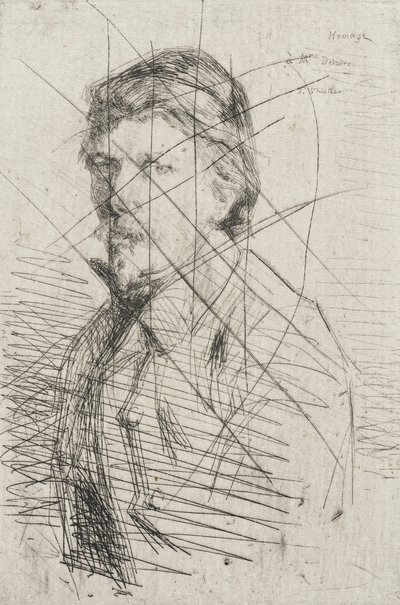 August Delatre von James McNeill Whistler