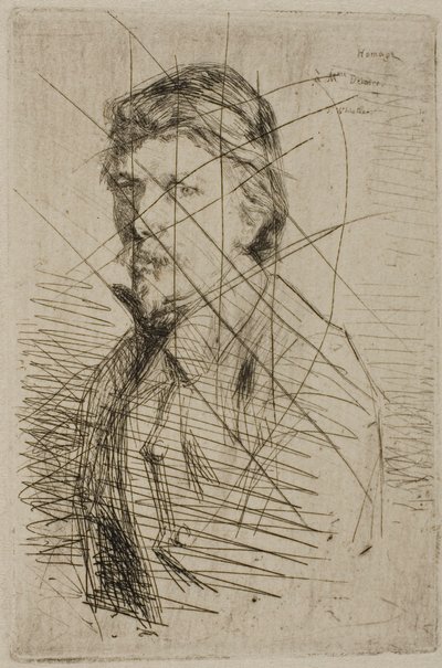 Auguste Delâtre, Drucker von James McNeill Whistler