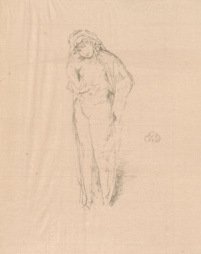 Gehüllte Figur, stehend von James Abbott McNeill Whistler