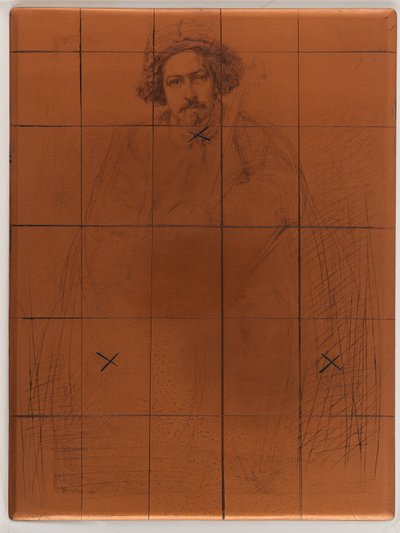 Radierplatte: Becquet von James Abbott McNeill Whistler