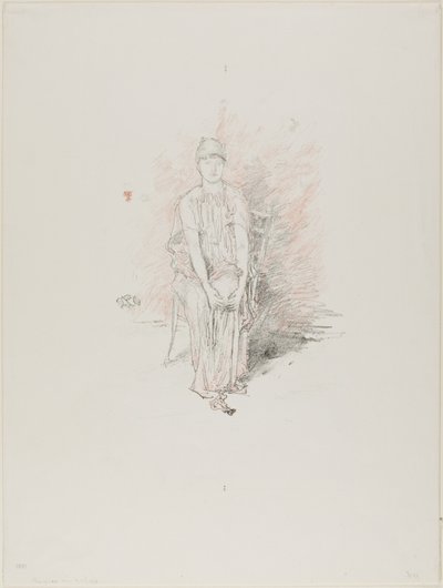 Figurenstudie in Farben von James Abbott McNeill Whistler