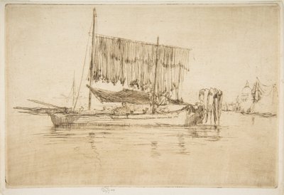 Fischerboot von James McNeill Whistler