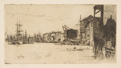 Freihandelskai von James McNeill Whistler