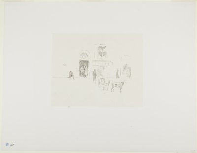 Gaiety Bühneneingang von James Abbott McNeill Whistler