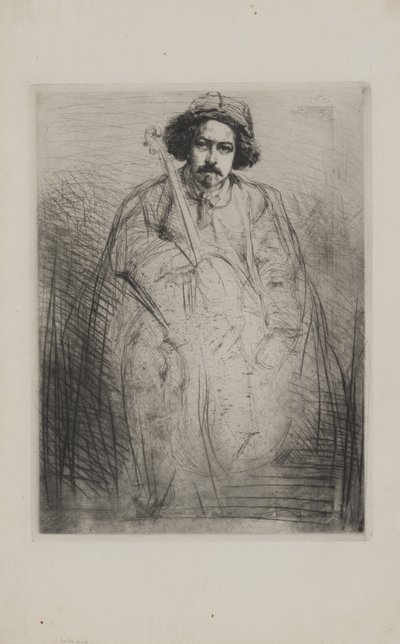 J. Becquet, Bildhauer von James McNeill Whistler