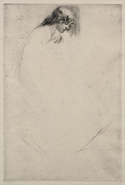 Jos gebeugter Kopf von James McNeill Whistler