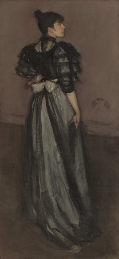 Perlmutt und Silber: Die Andalusierin von James McNeill Whistler