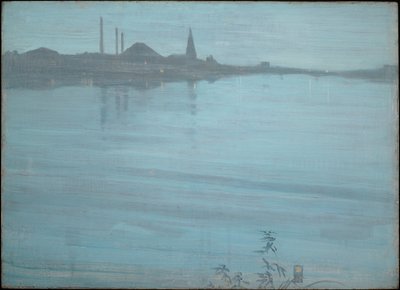 Nocturne in Blau und Silber von James McNeill Whistler