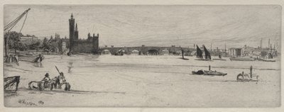 Alte Westminster-Brücke von James McNeill Whistler