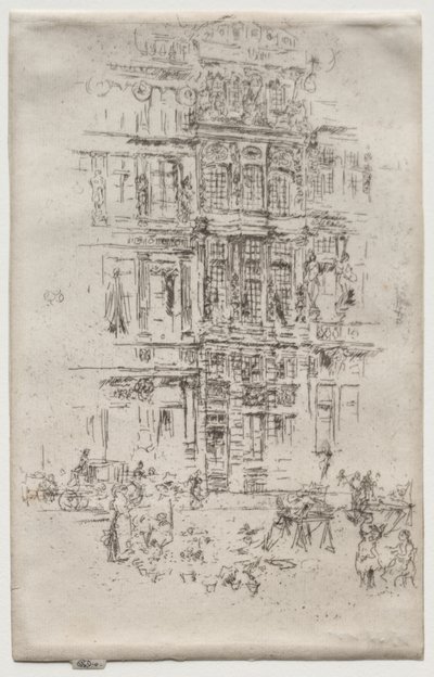 Paläste, Brüssel von James McNeill Whistler