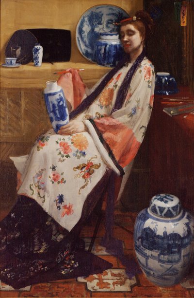 Purpur und Rosa: Die Lange Leizen der sechs Marken von James McNeill Whistler