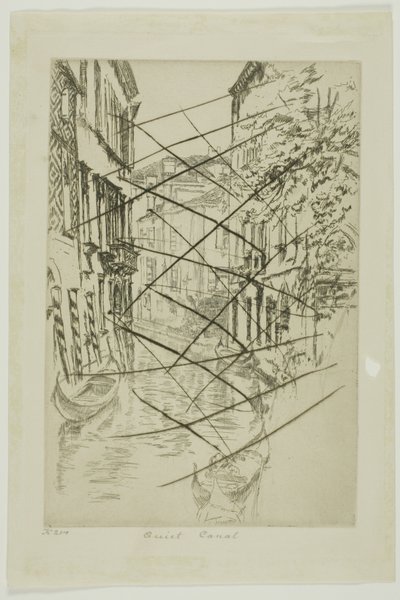 Ruhiger Kanal von James McNeill Whistler