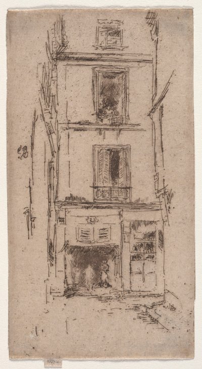 Rue des Bons Enfants, Tours von James McNeill Whistler