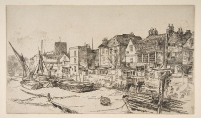 Das „Adam and Eve“, Old Chelsea von James McNeill Whistler