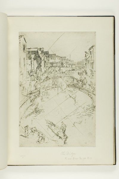 Die Brücke, Santa Marta von James McNeill Whistler