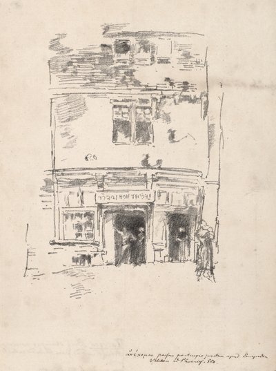 Die Uhrmacher, Paimpol von James McNeill Whistler