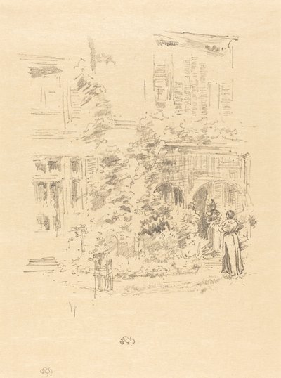 Die Gartenveranda von James Abbott McNeill Whistler