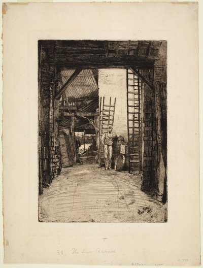 Der Kalkbrenner von James McNeill Whistler