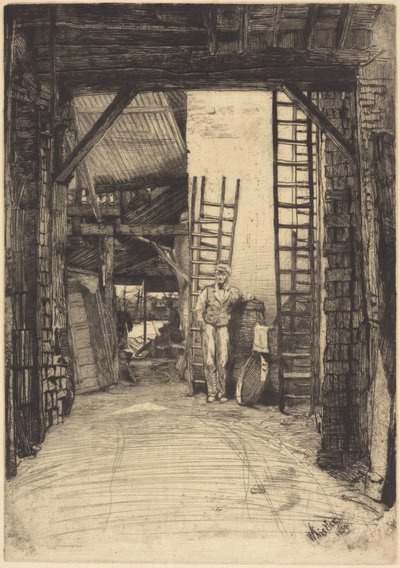 Der Kalkbrenner von James McNeill Whistler