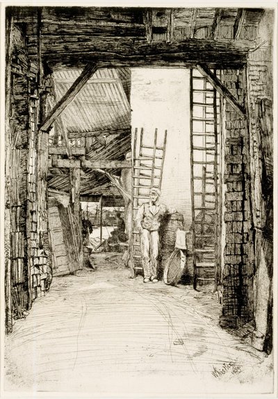Der Kalkbrenner von James McNeill Whistler